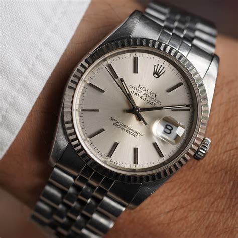 Rolex Datejust 36 Ref.16234 silver Dial (B+P1994 / LC100)